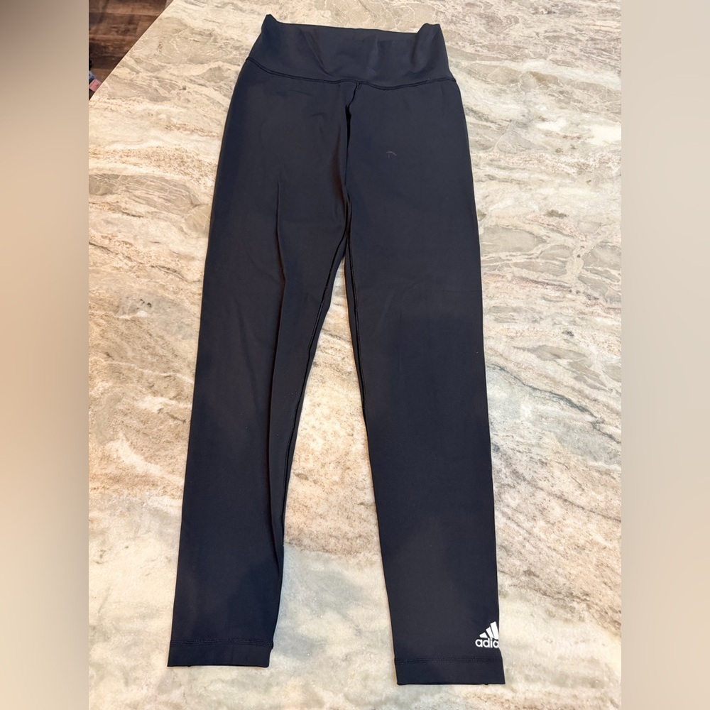 Adidas Women’s Size Small Black Athletic Leggings Yoga Pants Performance